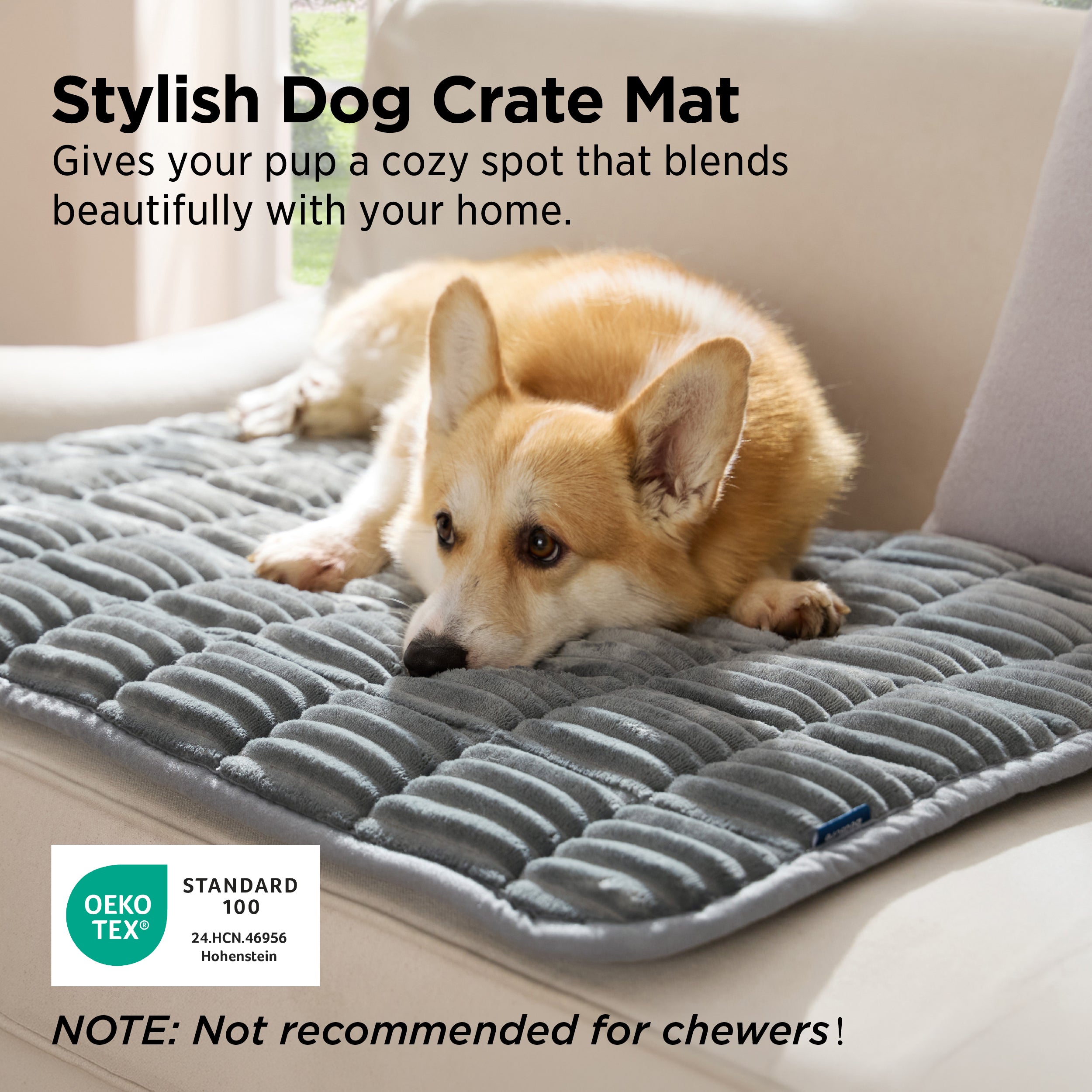 ComfyFleece® Dog Crate Mat – Image 2