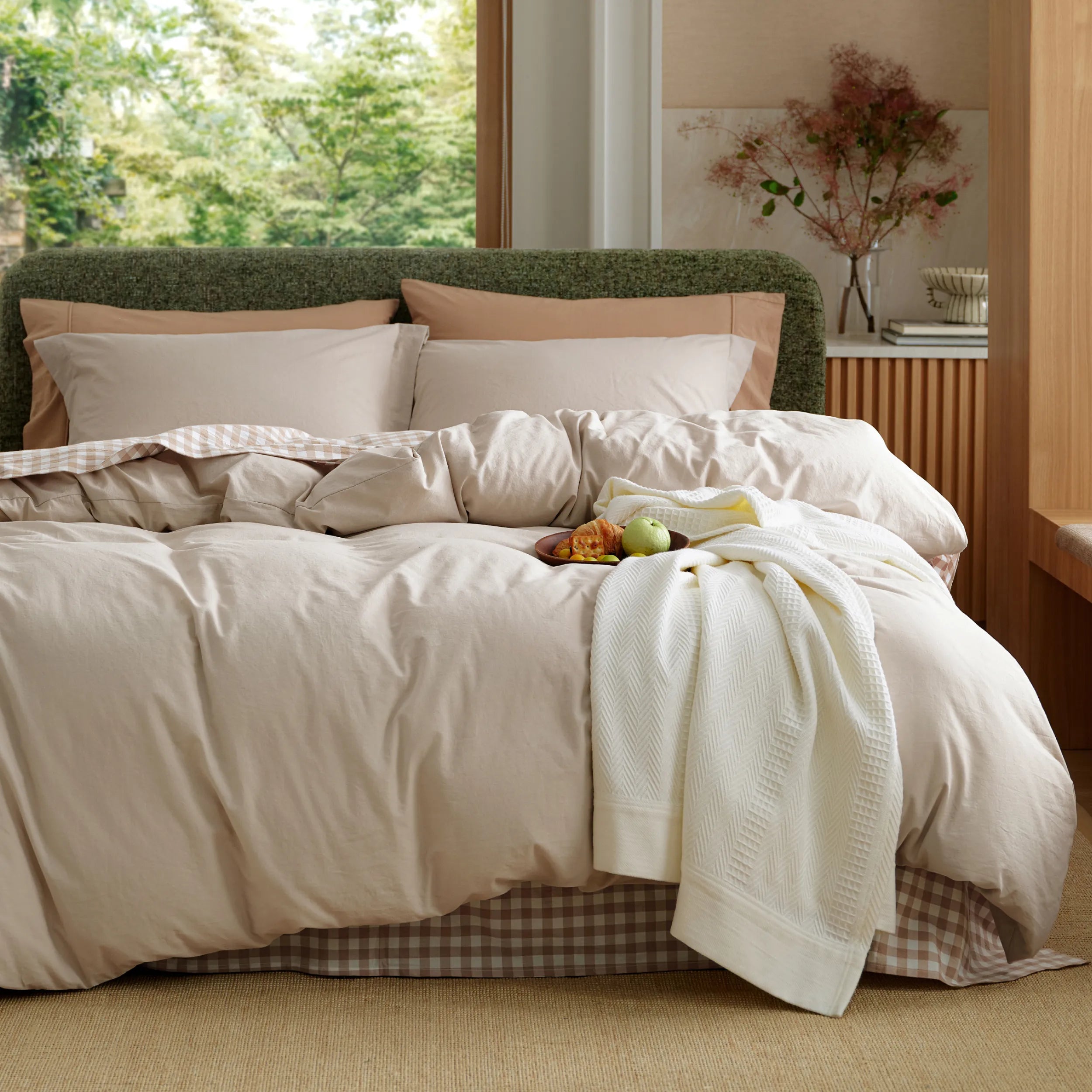 Washed Cotton Duvet Cover Set – Image 2