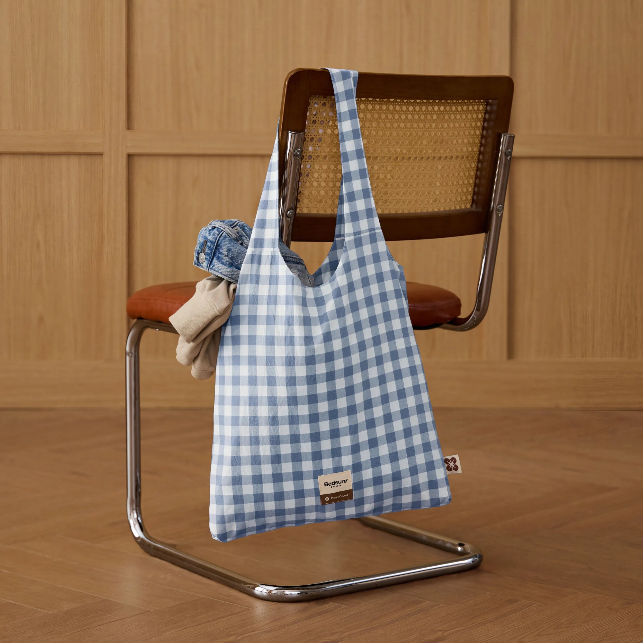 Washed Cotton Tote Bag – Image 2