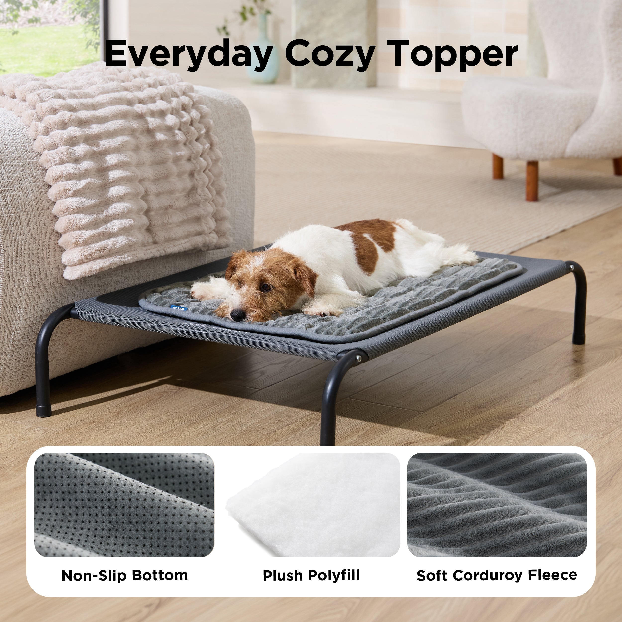 ComfyFleece® Dog Crate Mat – Image 3