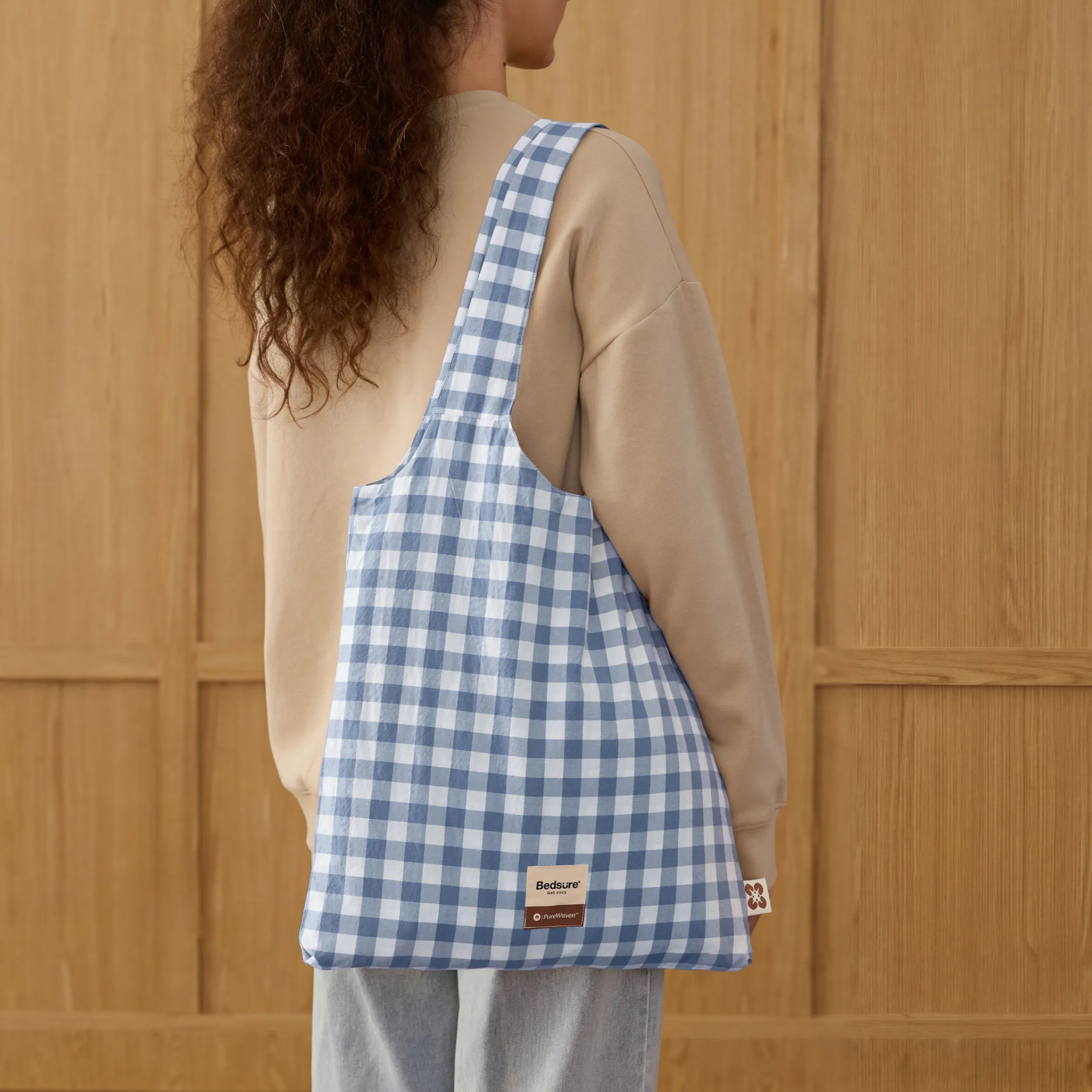 Washed Cotton Tote Bag – Image 3