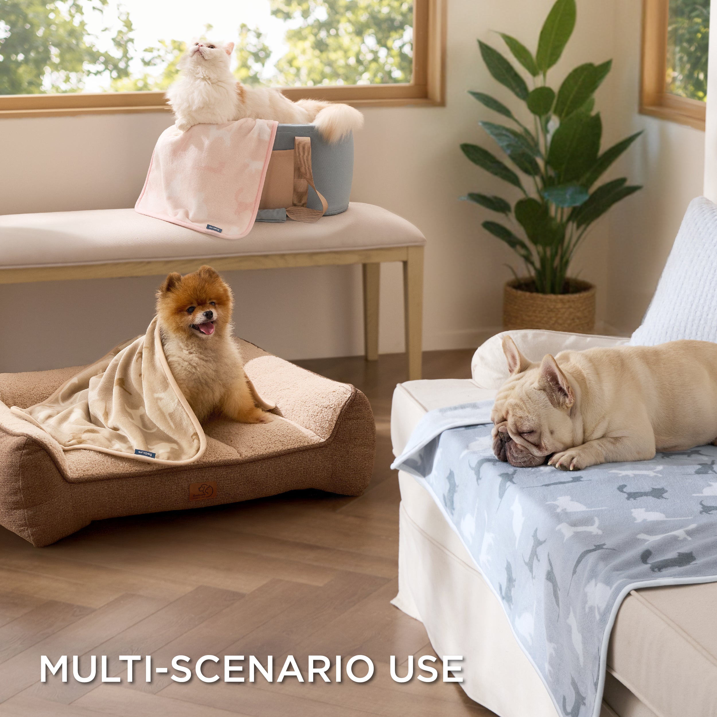 Pet Blankets Three-Pack – Image 3