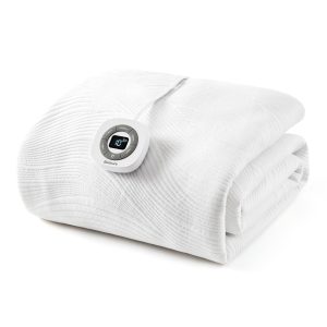 Luxury Jacquard Heated Mattress Pad