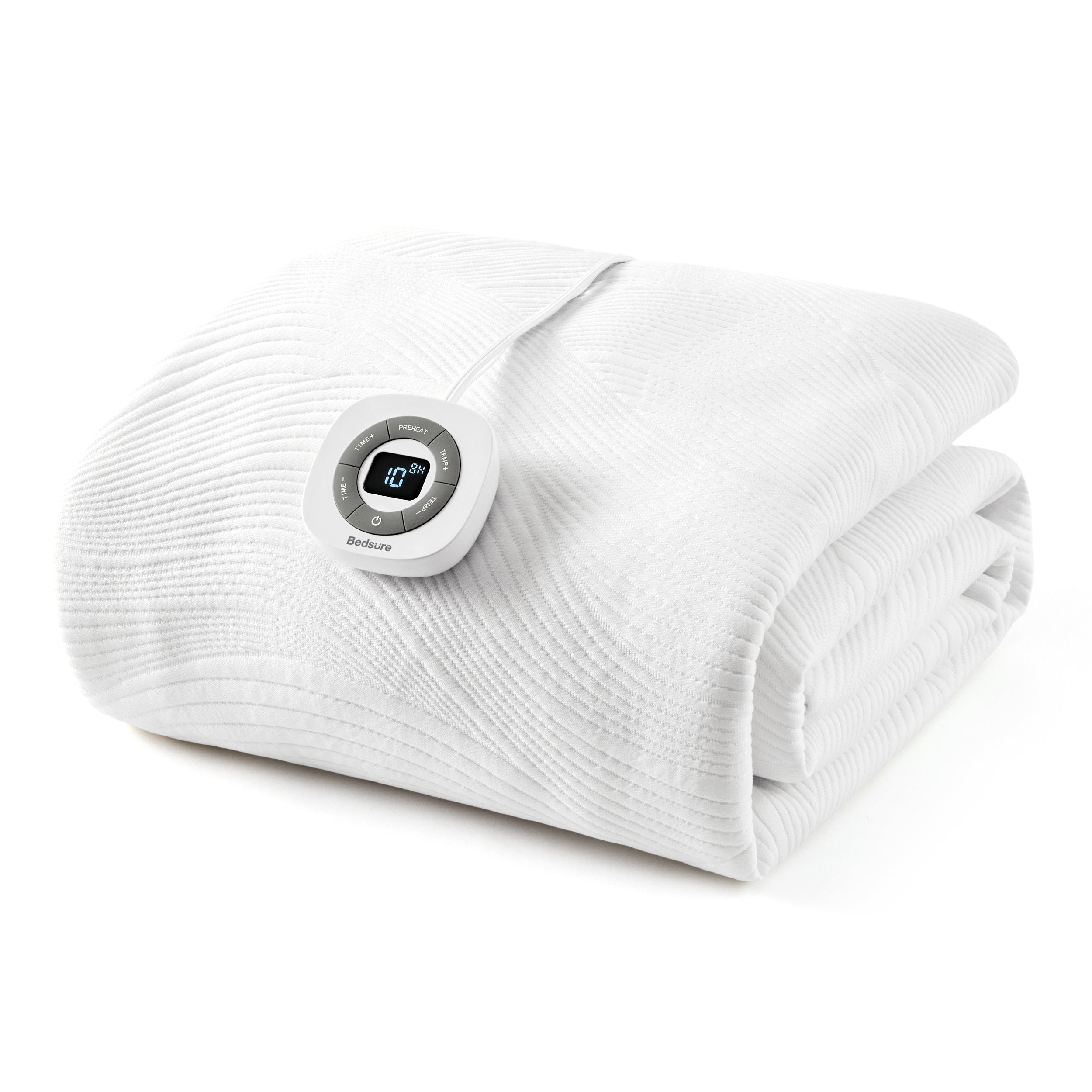 Luxury Jacquard Heated Mattress Pad