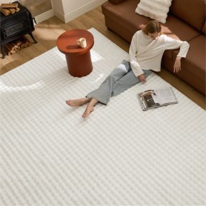 Bubble Flannel Area Rug
