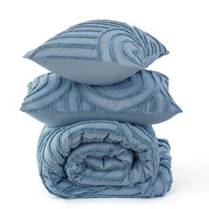 Fluffy Arch Tufted Comforter Set