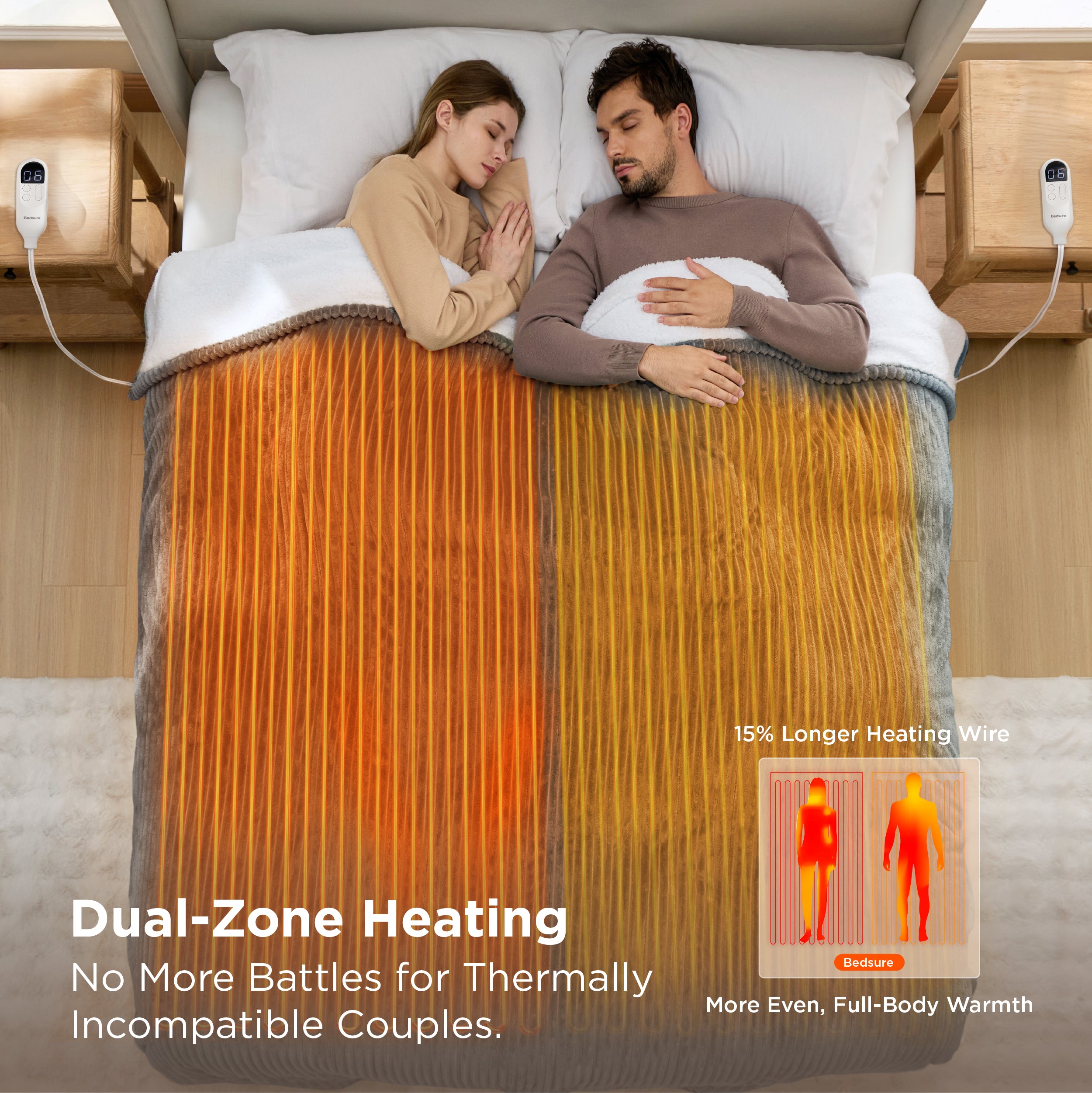 Ribbed Heated Blanket – Image 4