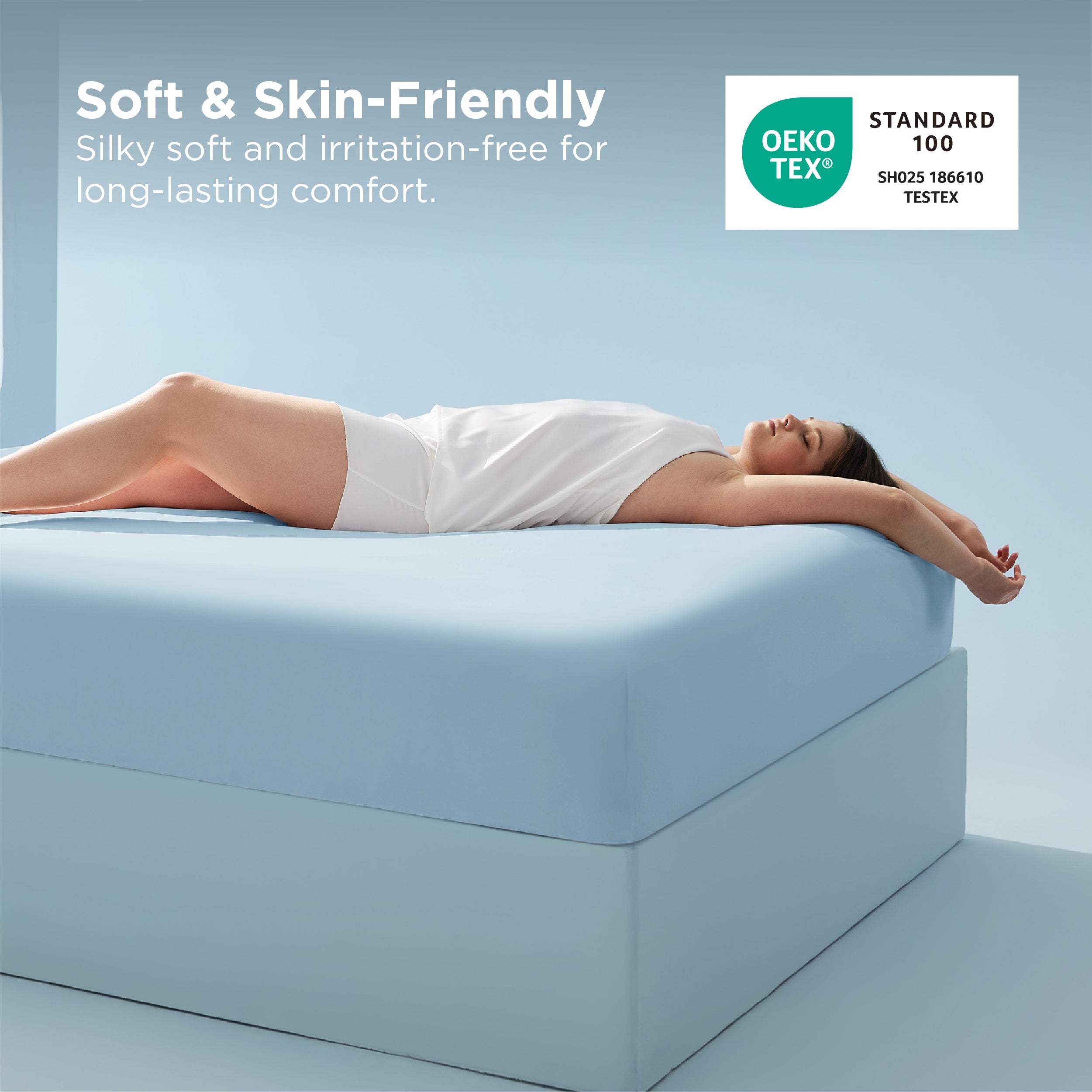 Cooling Fitted Sheet – Image 4