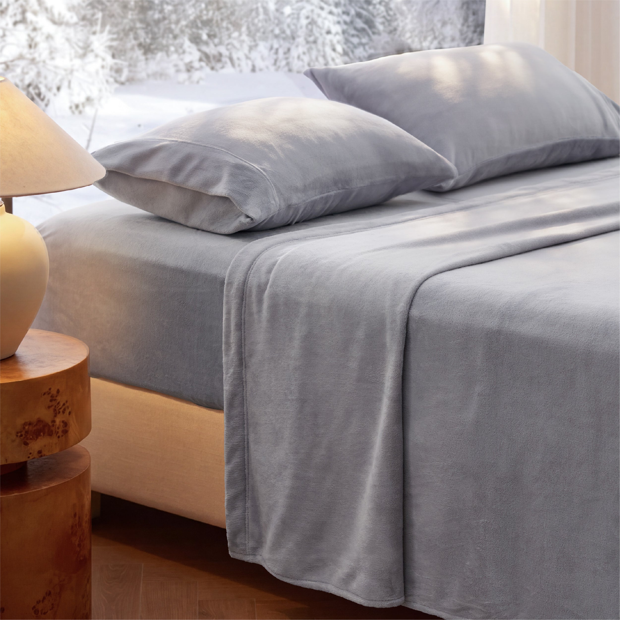 Anti-Static Flannel Sheet Set – Image 2