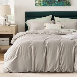 Breathable Lyocell Cotton Duvet Cover Set