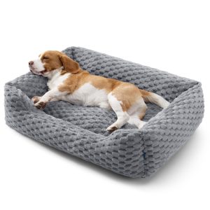 Bubble Fleece Dog Bed