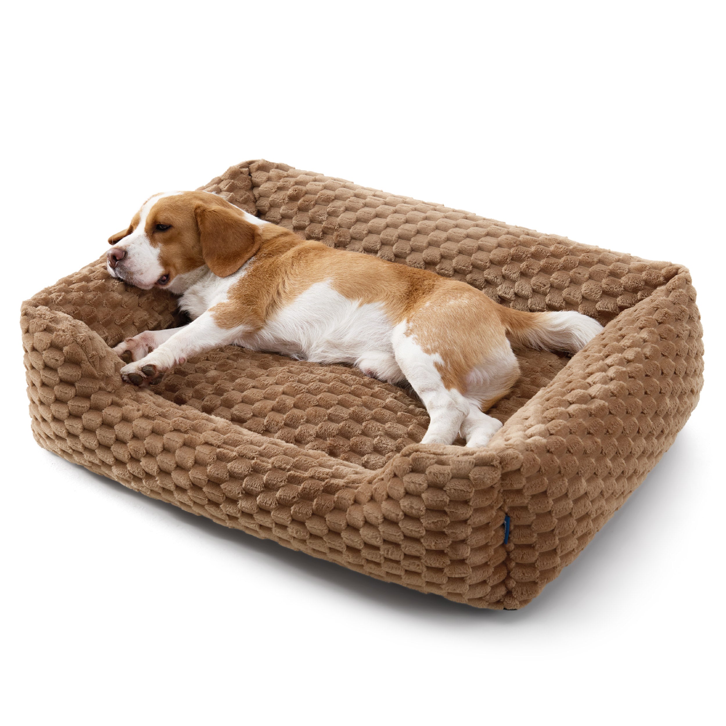 Bubble Fleece Dog Bed – Image 3
