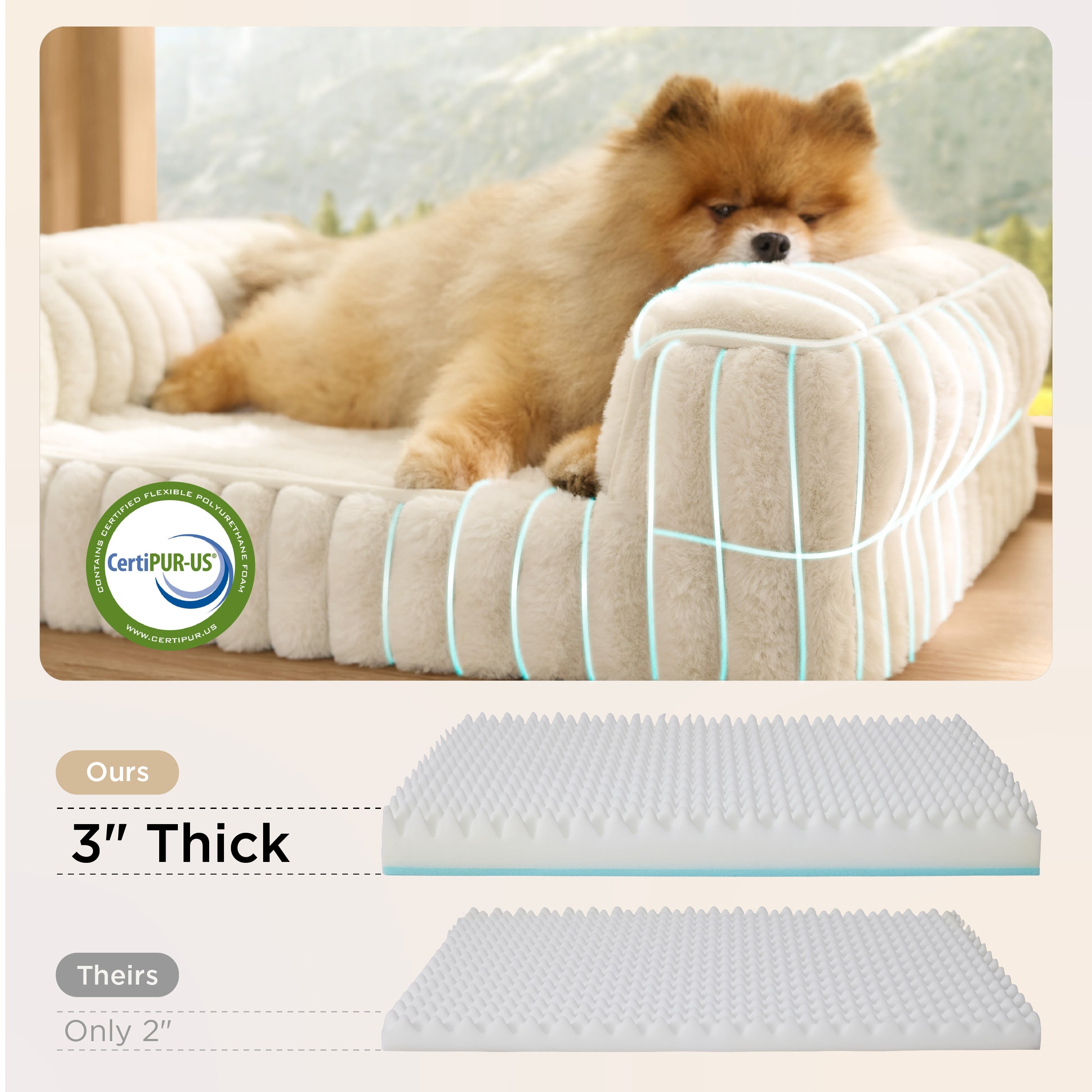 ComfyFleece® Pet Sofa – Image 5