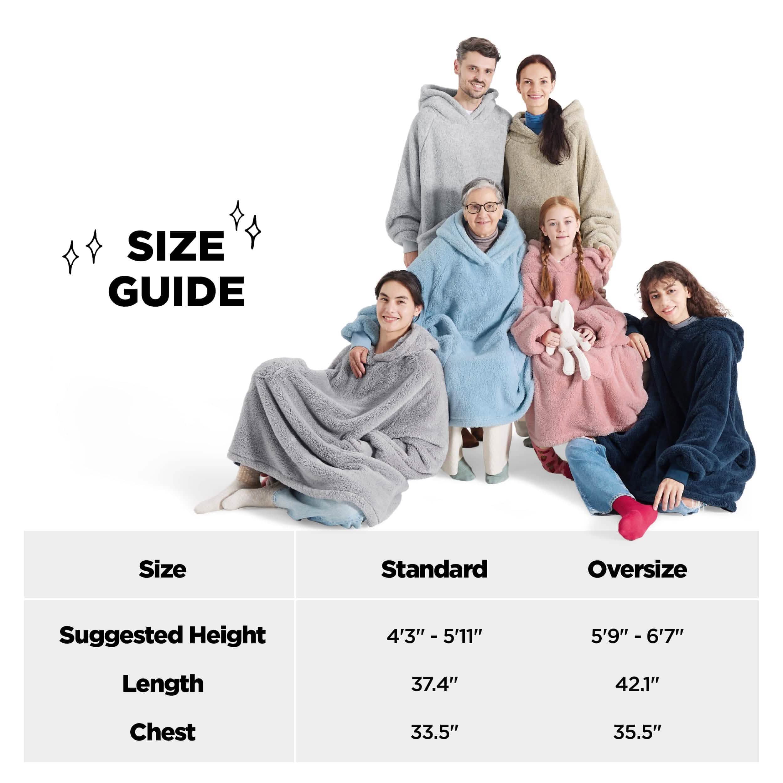 Shaggy Sherpa Blanket Hoodie – Image 5